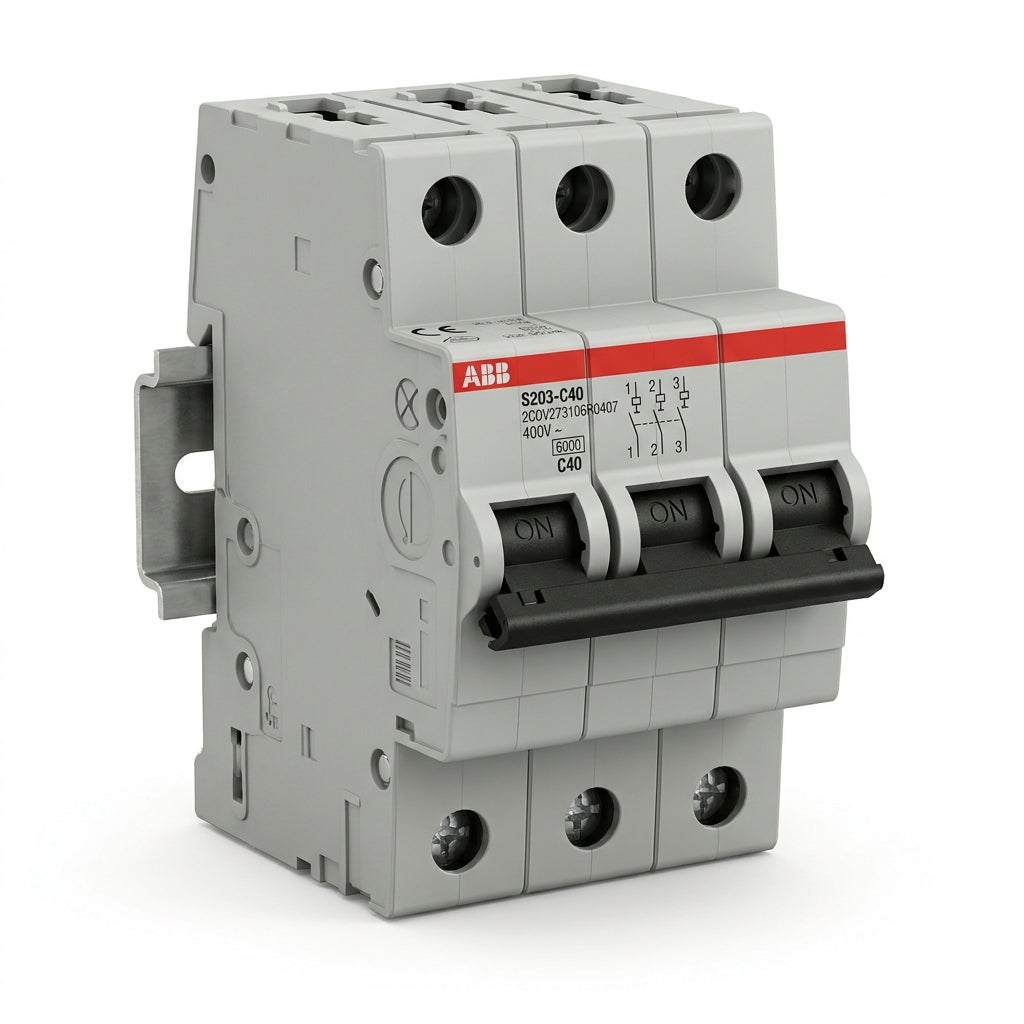 ABB 2CDV273106R0407 INTERRUPTORES TERMOMAGNETICOS MINIATURA RIEL DIN