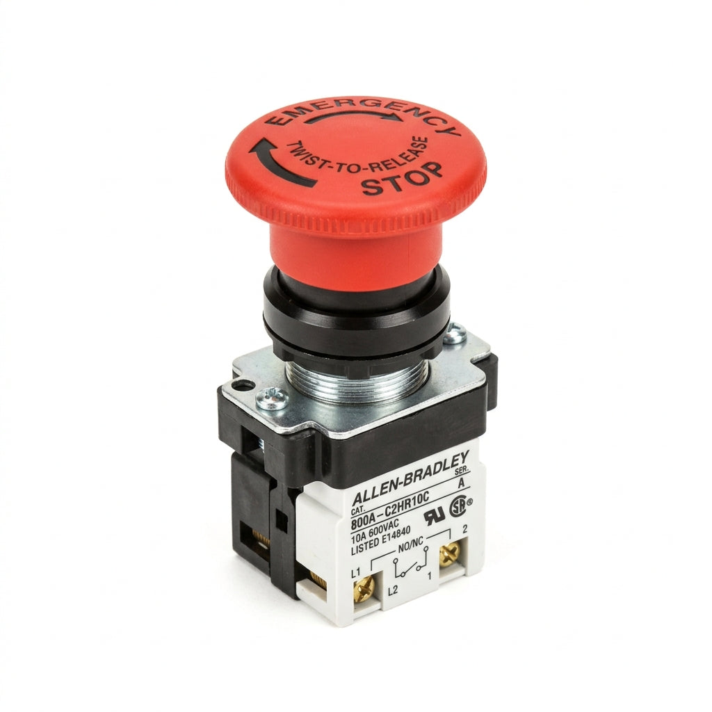ALLEN-BRADLEY 800A-C2HR10C BOTONES PULSADORES BOTONERAS Y ACCESORIOS