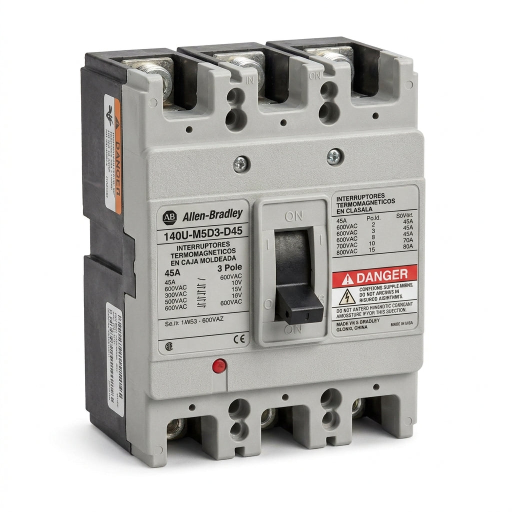ALLEN-BRADLEY 140U-M5D3-D45 INTERRUPTORES TERMOMAGNETICOS EN CAJA MOLDEADA