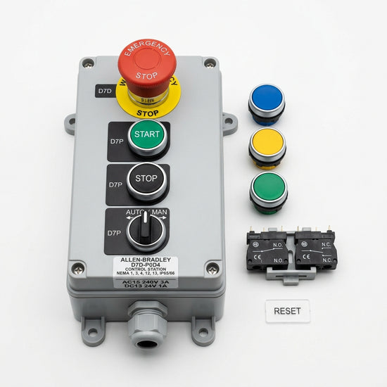 ALLEN-BRADLEY D7D-P0D4 BOTONES PULSADORES BOTONERAS Y ACCESORIOS