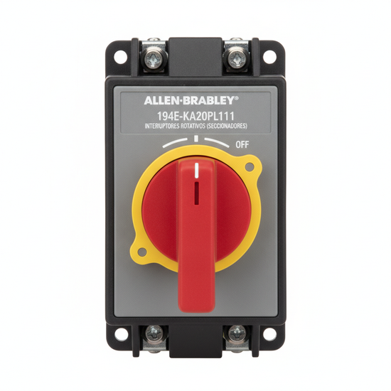 ALLEN-BRADLEY 194E-KA20PL11 INTERRUPTORES ROTATIVOS (SECCIONADORES)