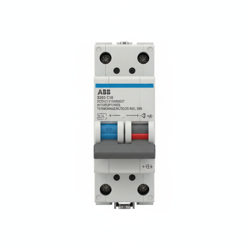 ABB 2CDV271106R0537 INTERRUPTORES TERMOMAGNETICOS MINIATURA RIEL DIN