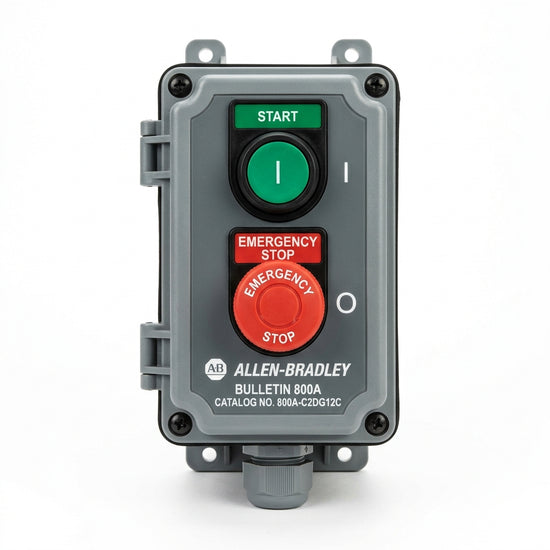 ALLEN-BRADLEY 800A-C2DG12C BOTONES PULSADORES BOTONERAS Y ACCESORIOS