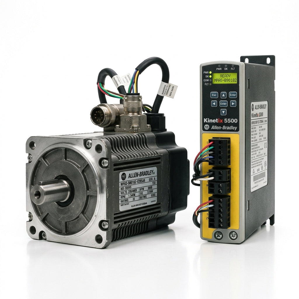 ALLEN-BRADLEY MPAS-B90182-V20S4A SERVOMOTORES Y SERVODRIVES