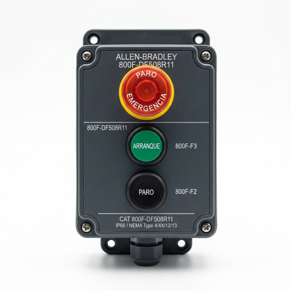 ALLEN-BRADLEY 800F-DF508R11 BOTONES PULSADORES BOTONERAS Y ACCESORIOS