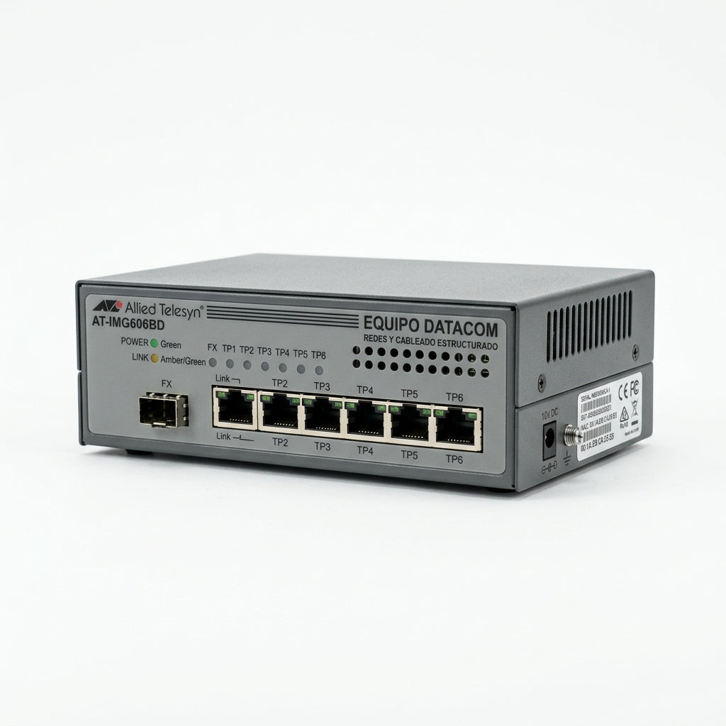 ALLIED-TELESYN AT-IMG606BD-NCA-1 EQUIPO DATACOM (REDES Y CABLEADO ESTRUCTURADO)