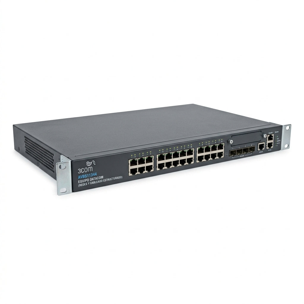 3COM AVBS11344 EQUIPO DATACOM (REDES Y CABLEADO ESTRUCTURADO)