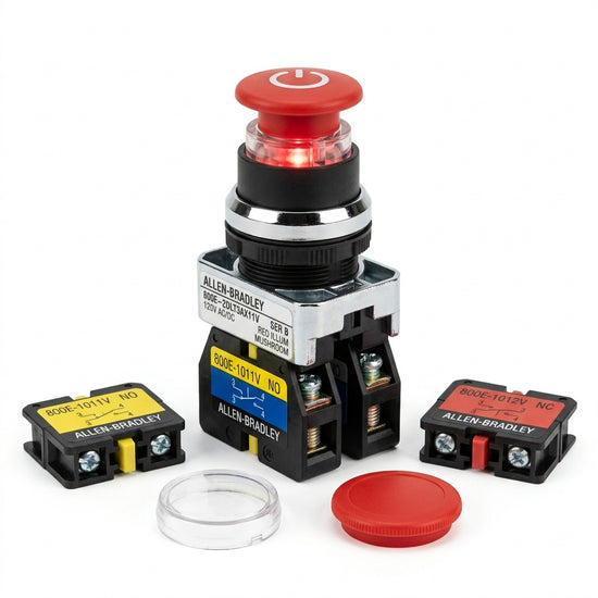 ALLEN-BRADLEY 800E-2DLT3AX11V BOTONES PULSADORES BOTONERAS Y ACCESORIOS