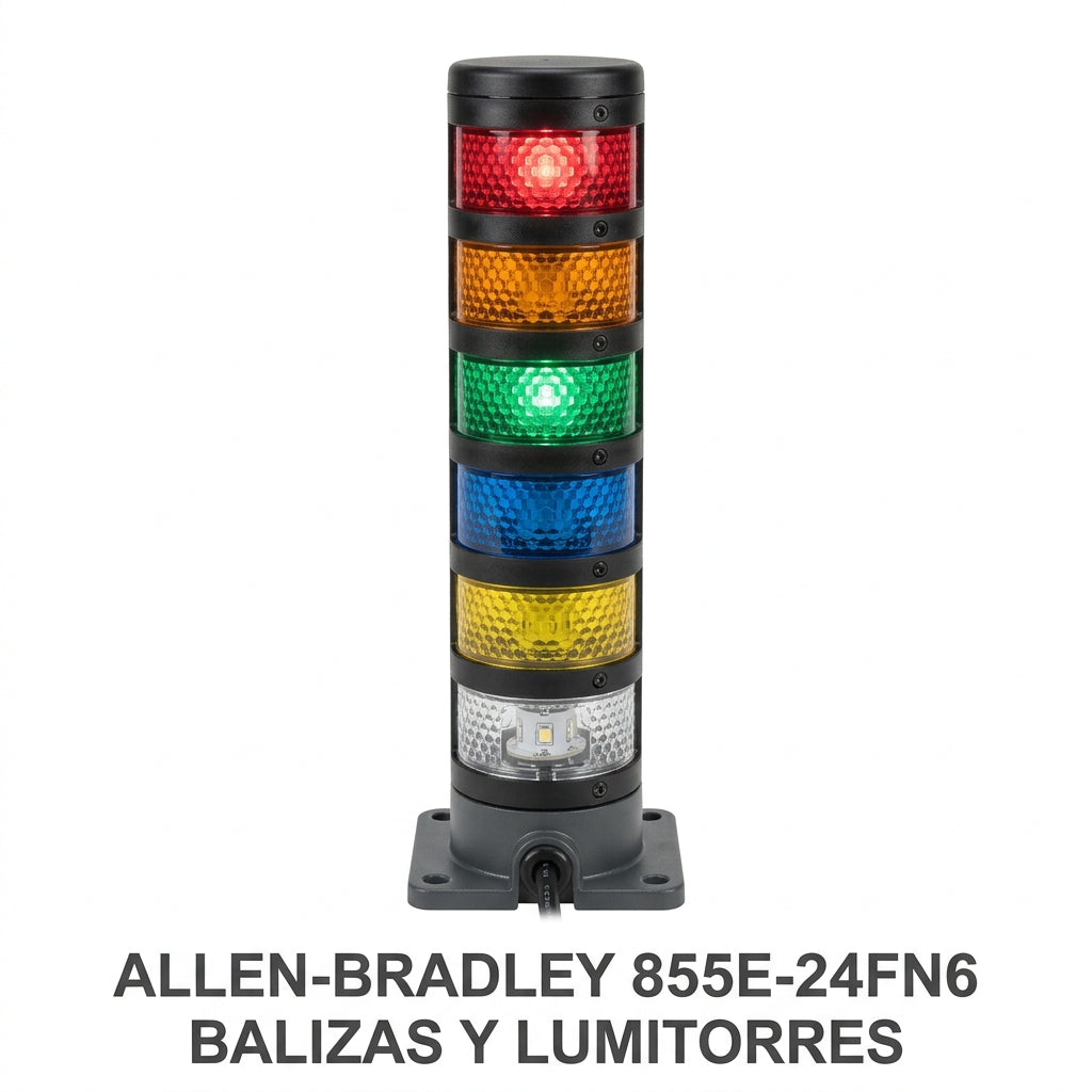 ALLEN-BRADLEY 855E-24FN6 BALIZAS Y LUMITORRES (TORRETAS)