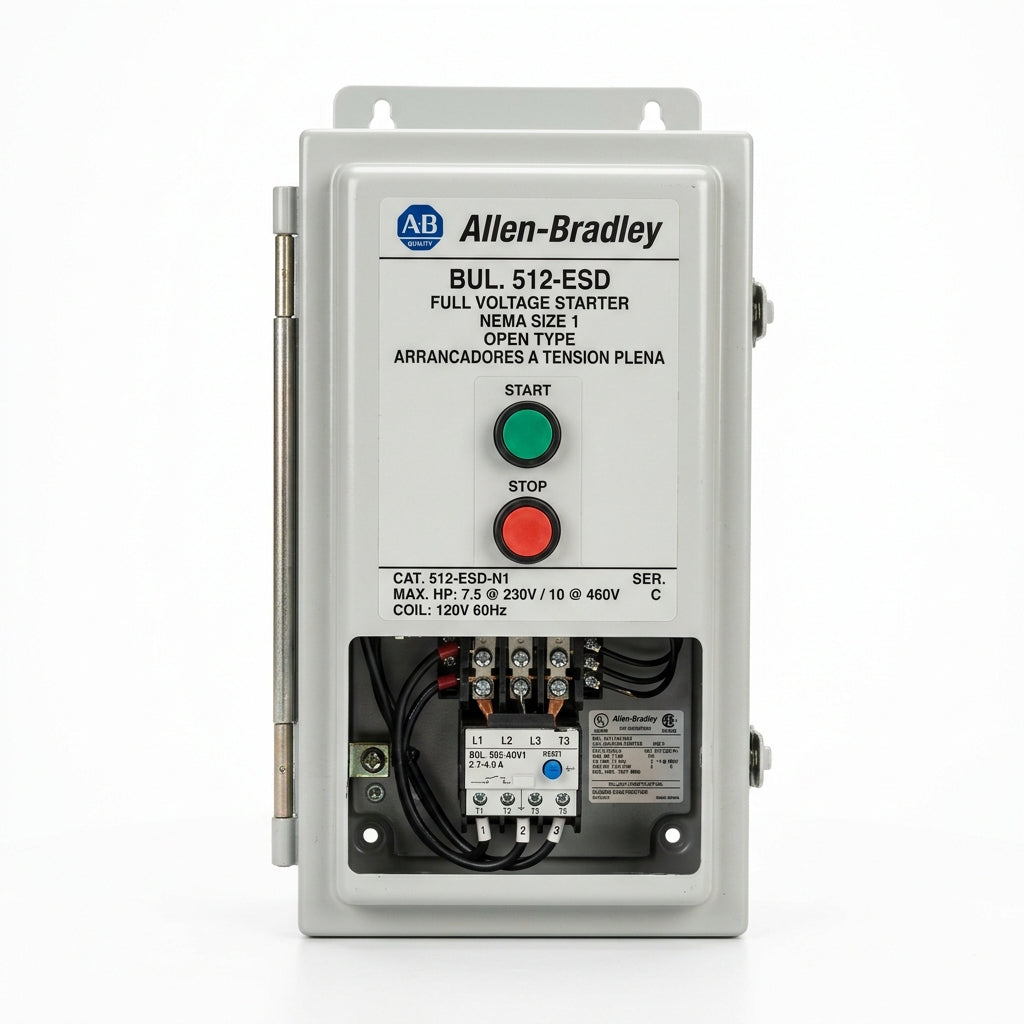 ALLEN-BRADLEY 512-ESD ARRANCADORES A TENSION PLENA