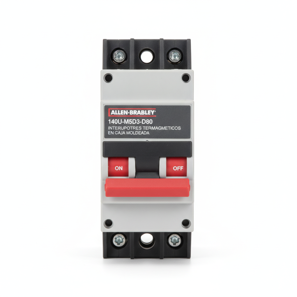 ALLEN-BRADLEY 140U-M5D3-D80 INTERRUPTORES TERMOMAGNETICOS EN CAJA MOLDEADA
