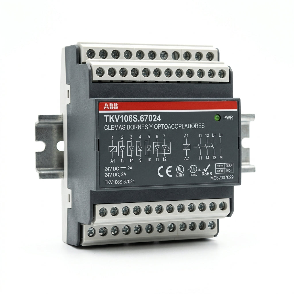 ABB TKV106S.67024 CLEMAS BORNES Y OPTOACOPLADORES