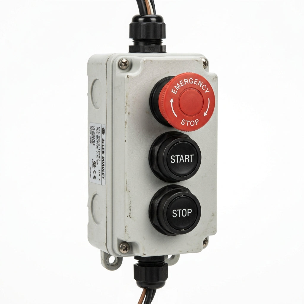 ALLEN-BRADLEY 800G-1E4AO BOTONES PULSADORES BOTONERAS Y ACCESORIOS