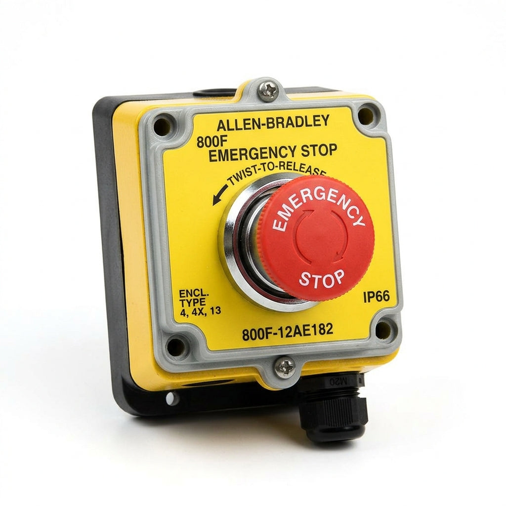 ALLEN-BRADLEY 800F-12AE182 BOTONES PULSADORES BOTONERAS Y ACCESORIOS