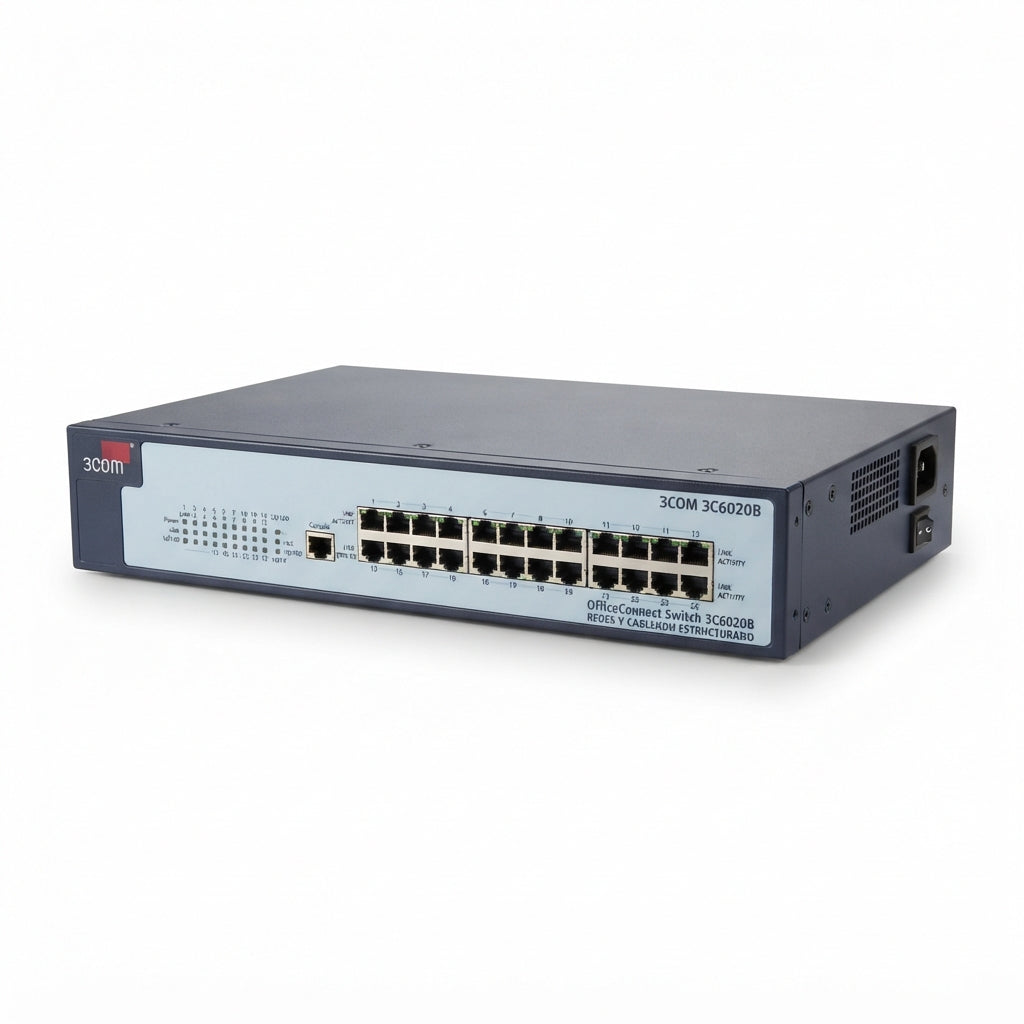 3COM 3C6020B EQUIPO DATACOM (REDES Y CABLEADO ESTRUCTURADO)