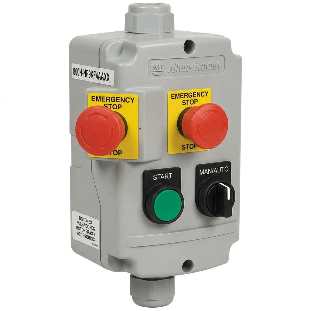 ALLEN-BRADLEY 800H-NP9KF4AAXX BOTONES PULSADORES BOTONERAS Y ACCESORIOS