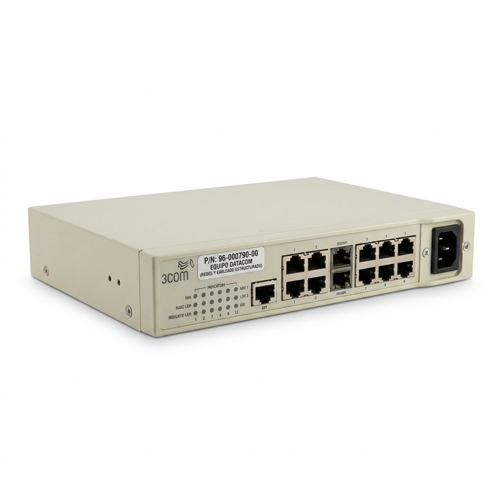 3COM 96-000790-00 EQUIPO DATACOM (REDES Y CABLEADO ESTRUCTURADO)