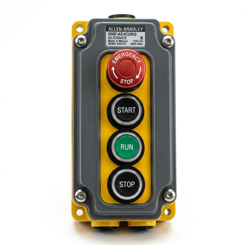 ALLEN-BRADLEY 800F-AE4CU902 BOTONES PULSADORES BOTONERAS Y ACCESORIOS