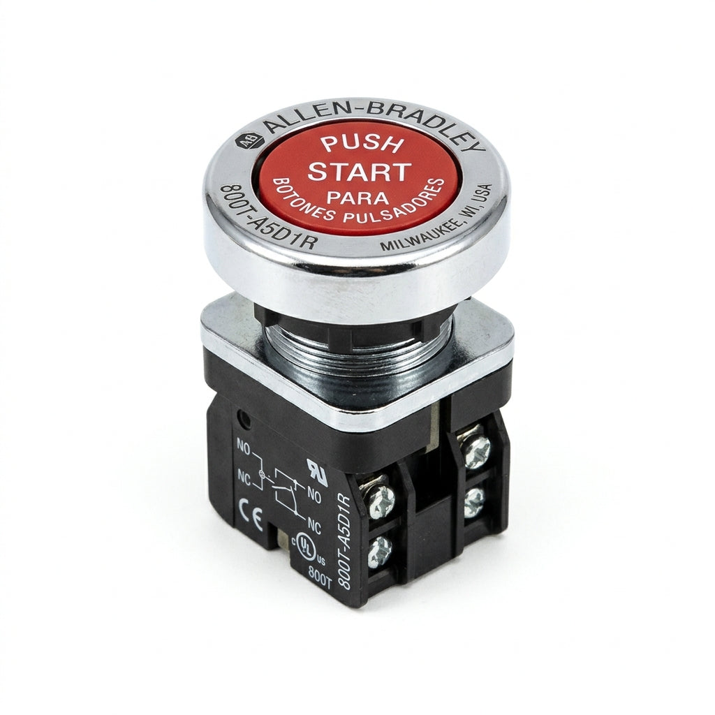 ALLEN-BRADLEY 800T-A5D1R BOTONES PULSADORES BOTONERAS Y ACCESORIOS