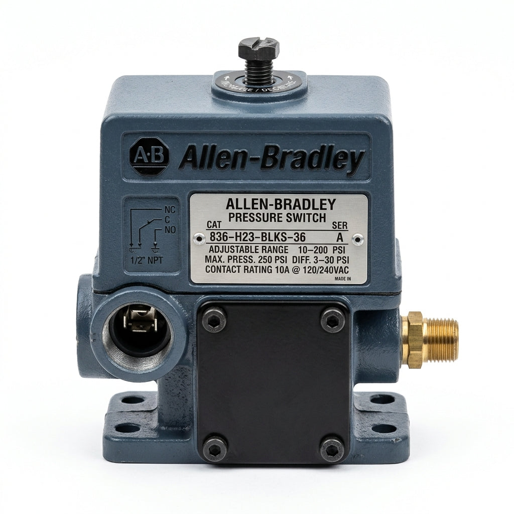 ALLEN-BRADLEY 836-H23-BLKS-36 INTERRUPTORES-TRANSMISORES DE PRESION (PRESOSTATO)