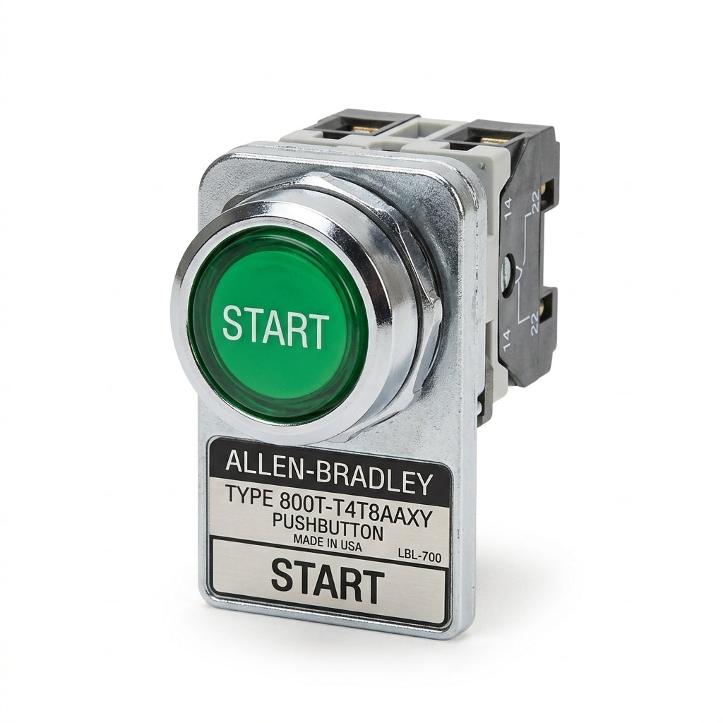 ALLEN-BRADLEY 800T-T4T8AAXY BOTONES PULSADORES BOTONERAS Y ACCESORIOS
