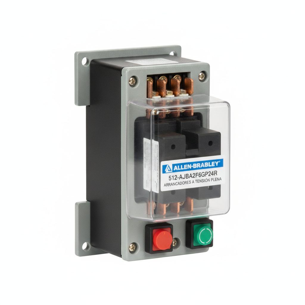 ALLEN-BRADLEY 512-AJBA2F6GP24R ARRANCADORES A TENSION PLENA