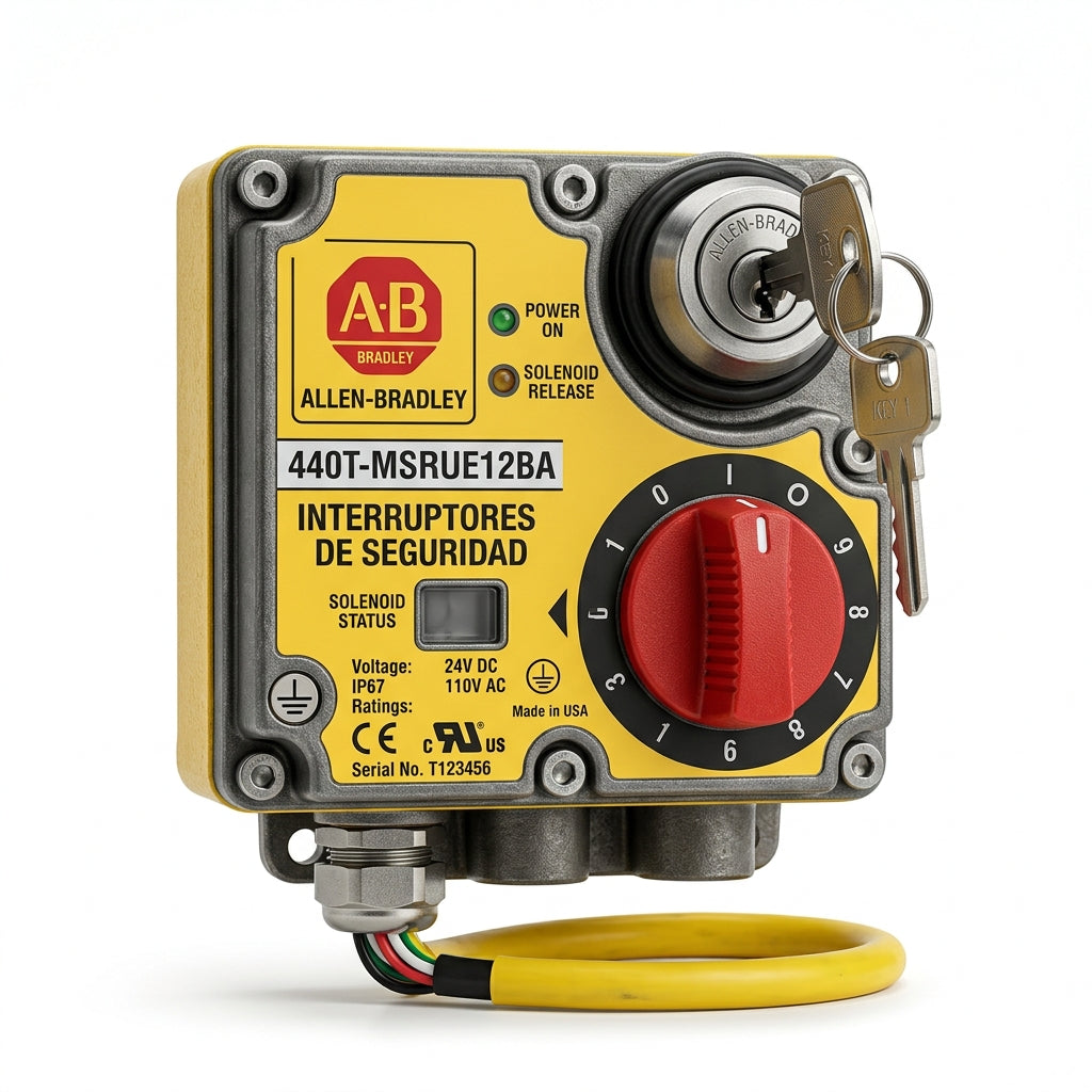 ALLEN-BRADLEY 440T-MSRUE12BA INTERRUPTORES DE SEGURIDAD