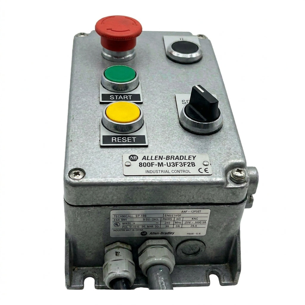 ALLEN-BRADLEY 800F-M-U3F3F2B BOTONES PULSADORES BOTONERAS Y ACCESORIOS