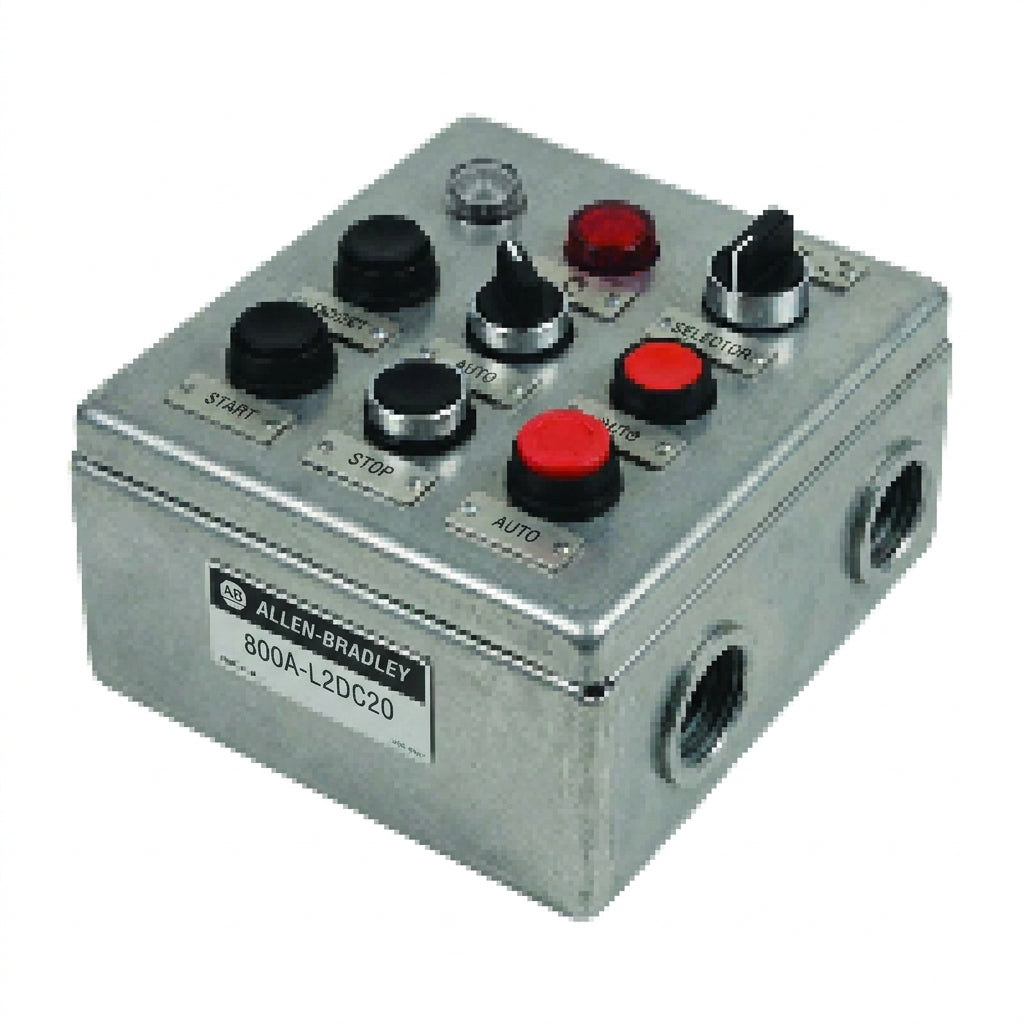 ALLEN-BRADLEY 800A-L2DC20 BOTONES PULSADORES BOTONERAS Y ACCESORIOS