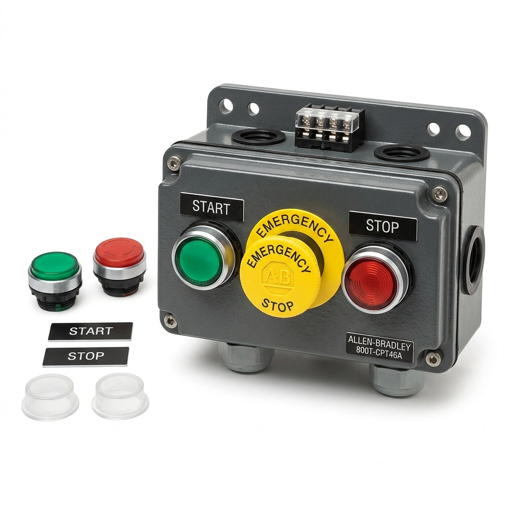ALLEN-BRADLEY 800T-CPT46A BOTONES PULSADORES BOTONERAS Y ACCESORIOS