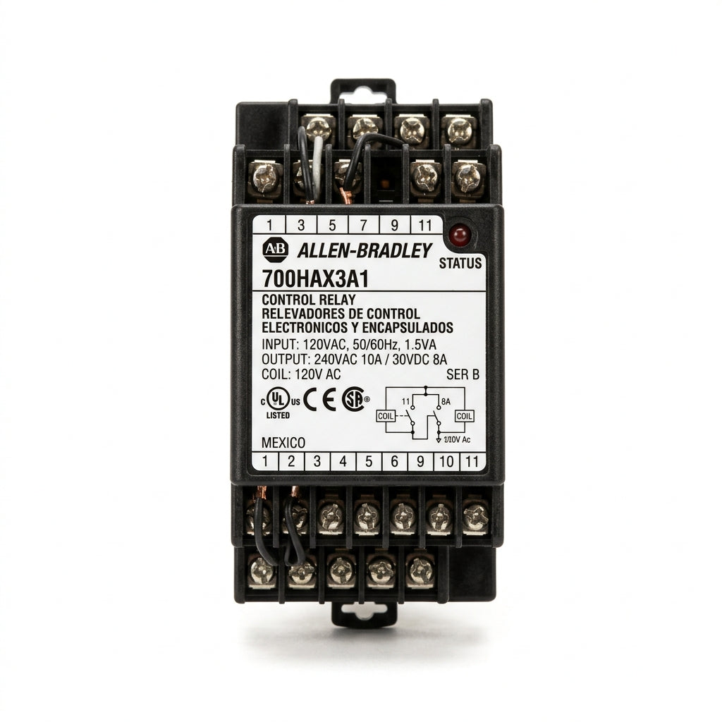 ALLEN-BRADLEY 700HAX3A1 RELEVADORES DE CONTROL ELECTRONICOS Y ENCAPSULADOS