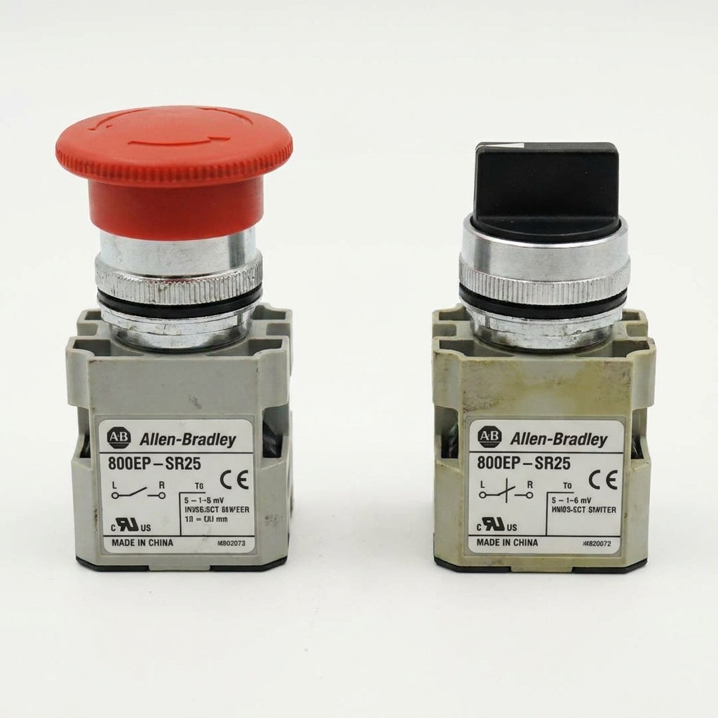 ALLEN-BRADLEY 800EP-SR25 BOTONES PULSADORES BOTONERAS