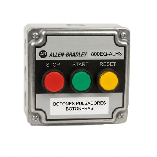 ALLEN-BRADLEY 800EQ-ALH3 BOTONES PULSADORES BOTONERAS