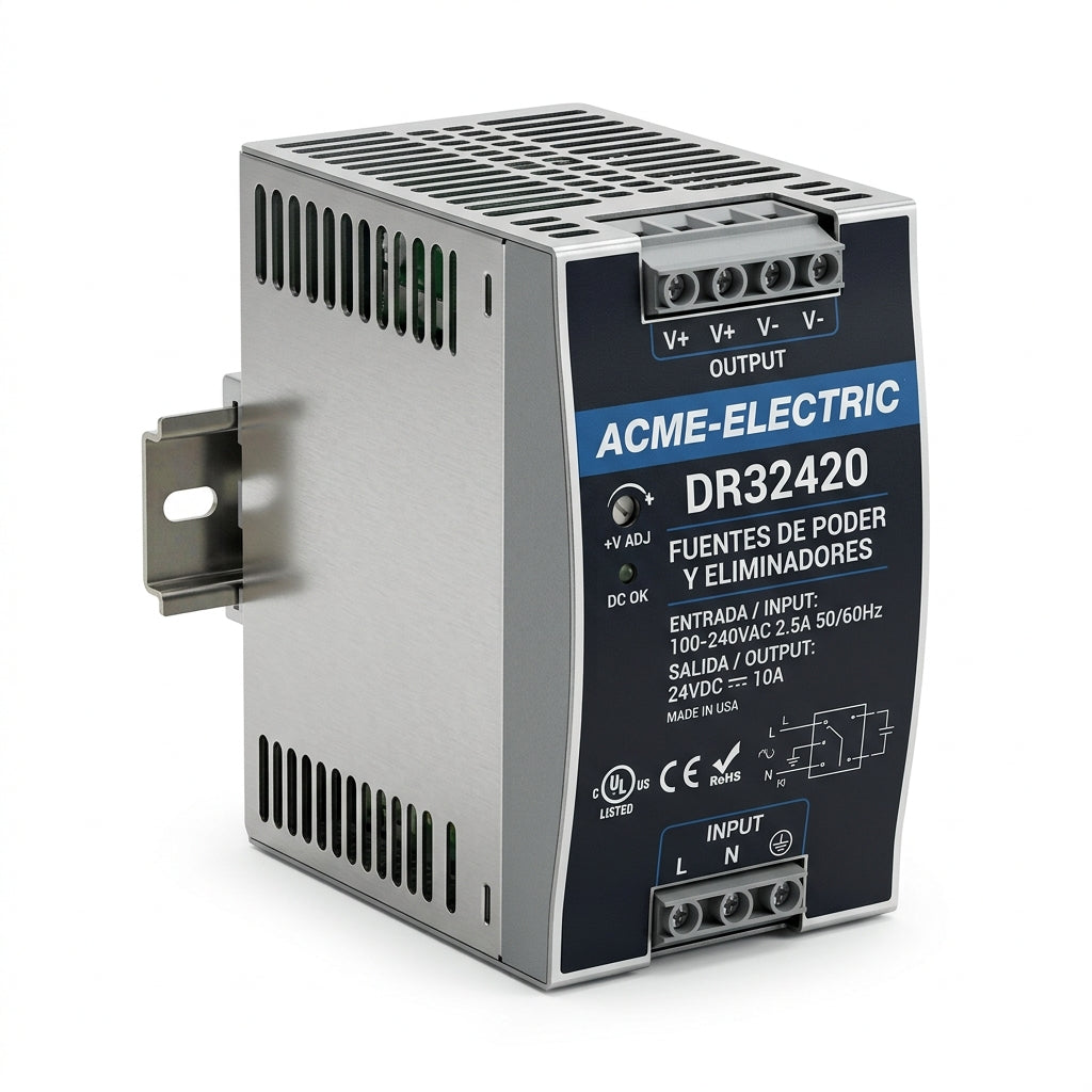 ACME-ELECTRIC DR32420 FUENTES DE PODER Y ELIMINADORES