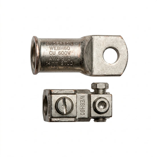 ANDERSON WEBH60 TERMINALES Y ZAPATAS ELECTRICAS