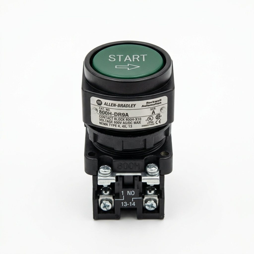 ALLEN-BRADLEY 800H-DR9A BOTONES PULSADORES BOTONERAS Y ACCESORIOS