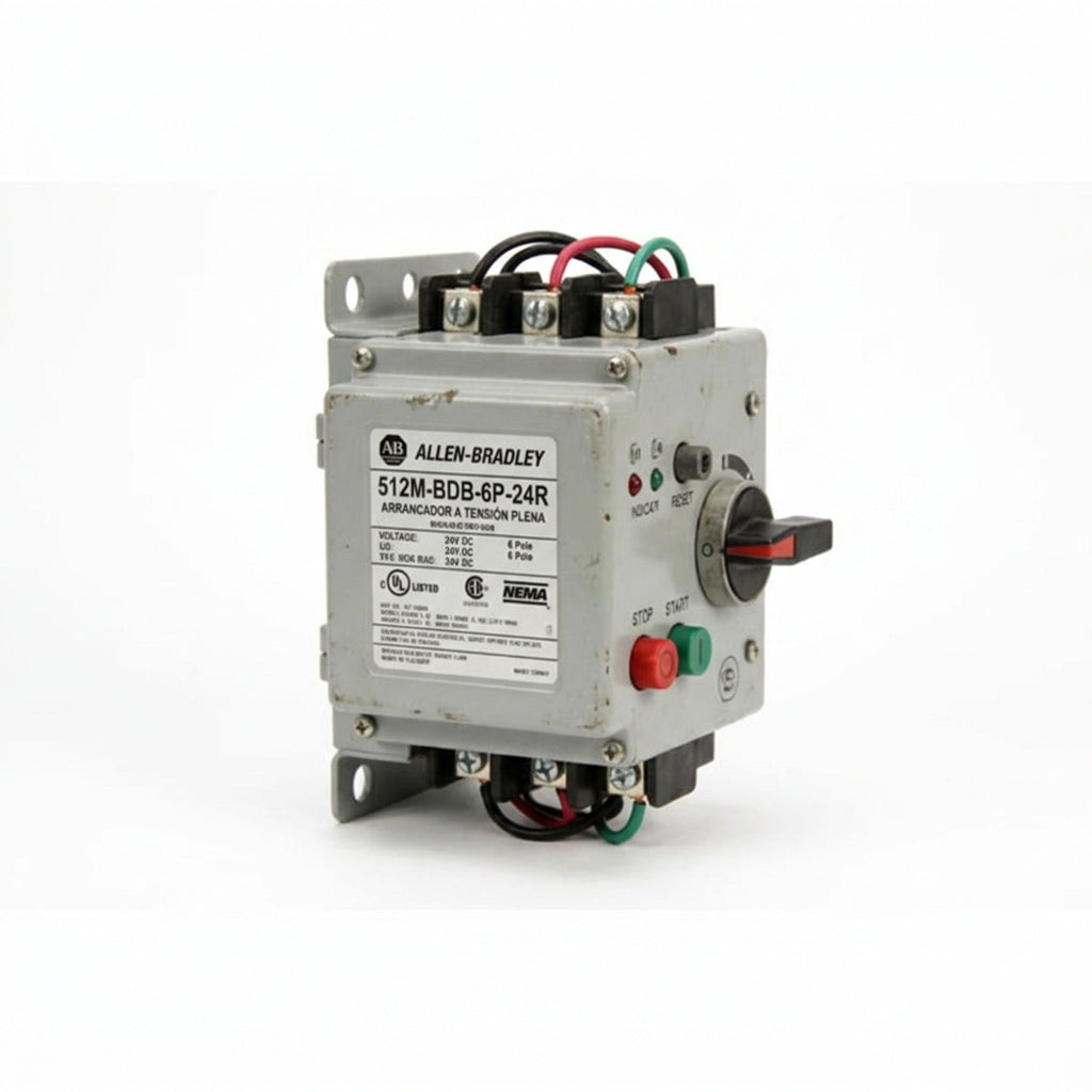 ALLEN-BRADLEY 512M-BDB-6P-24R ARRANCADORES A TENSION PLENA