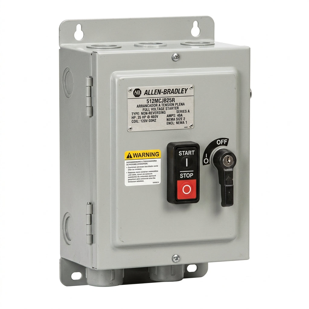 ALLEN-BRADLEY 512MCJB25R ARRANCADORES A TENSION PLENA