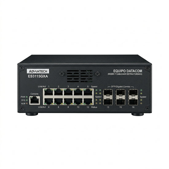 ADVANTECH ES3115GXA EQUIPO DATACOM (REDES Y CABLEADO ESTRUCTURADO)