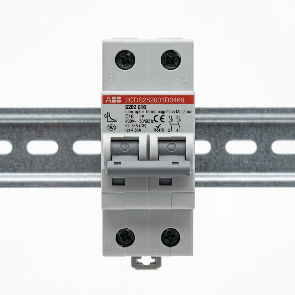 ABB 2CDS282001R0468 INTERRUPTORES TERMOMAGNETICOS MINIATURA RIEL DIN