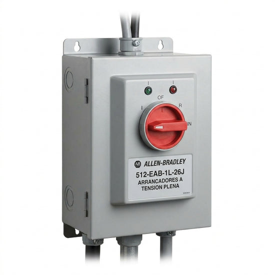 ALLEN-BRADLEY 512-EAB-1L-26J ARRANCADORES A TENSION PLENA