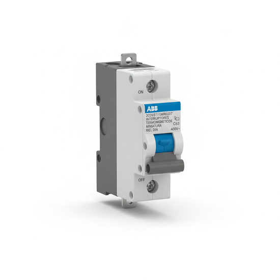 ABB 2CDV271106R0337 INTERRUPTORES TERMOMAGNETICOS MINIATURA RIEL DIN