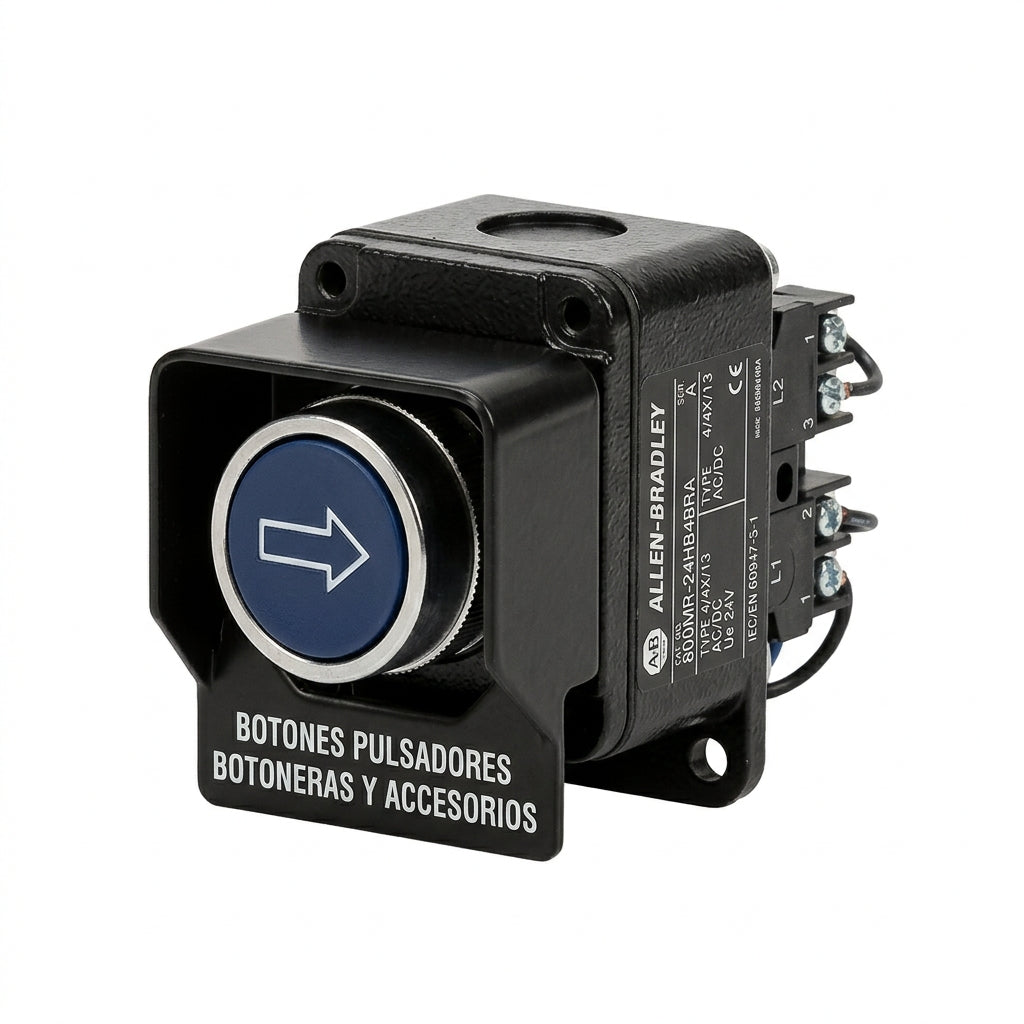 ALLEN-BRADLEY 800MR-24HB4BRA BOTONES PULSADORES BOTONERAS Y ACCESORIOS