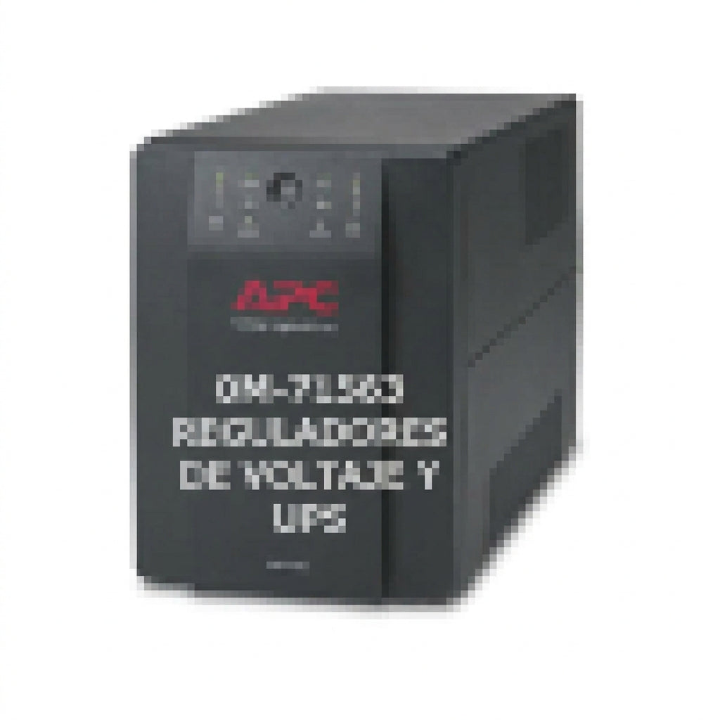APC 0M-71563 REGULADORES DE VOLTAJE Y UPS
