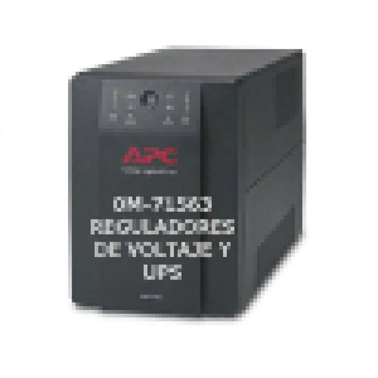 APC 0M-71563 REGULADORES DE VOLTAJE Y UPS