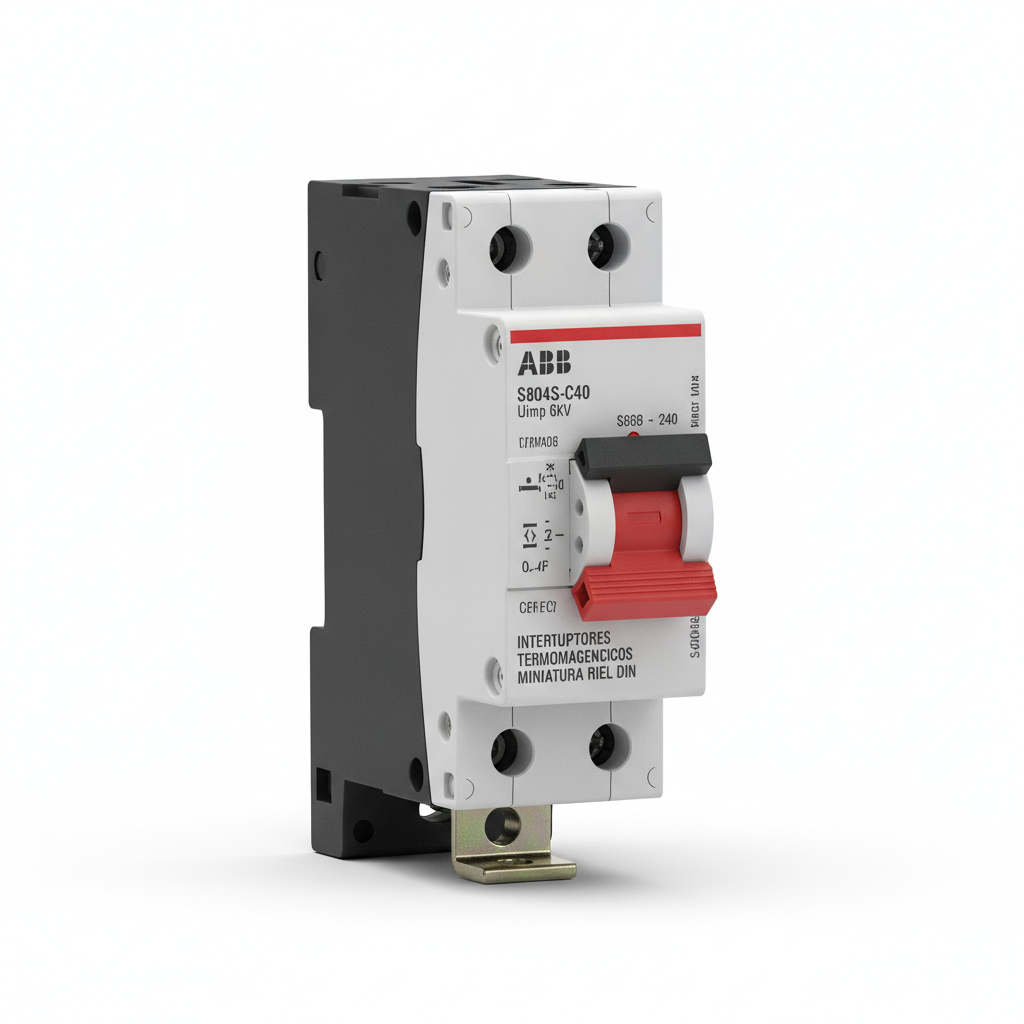 ABB 2CCS864001R0487 INTERRUPTORES TERMOMAGNETICOS MINIATURA RIEL DIN