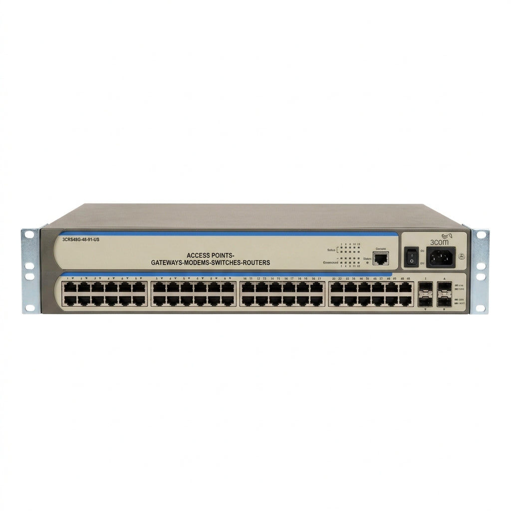 3COM 3CRS48G-48-91-US ACCESS POINTS- GATEWAYS-MODEMS-SWITCHES-ROUTERS