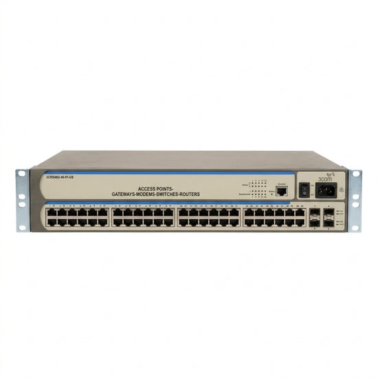 3COM 3CRS48G-48-91-US ACCESS POINTS- GATEWAYS-MODEMS-SWITCHES-ROUTERS