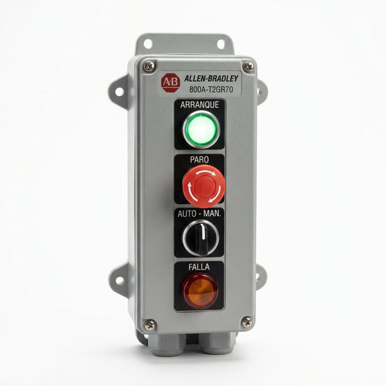 ALLEN-BRADLEY 800A-T2GR70 BOTONES PULSADORES BOTONERAS Y ACCESORIOS