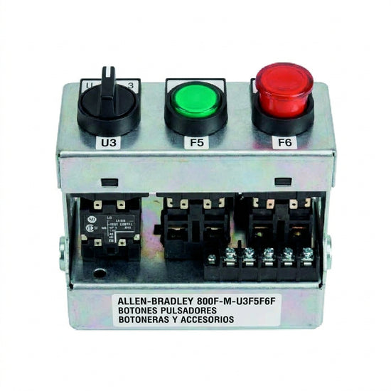 ALLEN-BRADLEY 800F-M-U3F5F6F BOTONES PULSADORES BOTONERAS Y ACCESORIOS